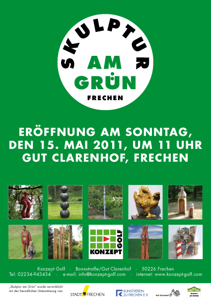 Skulptur am Golf